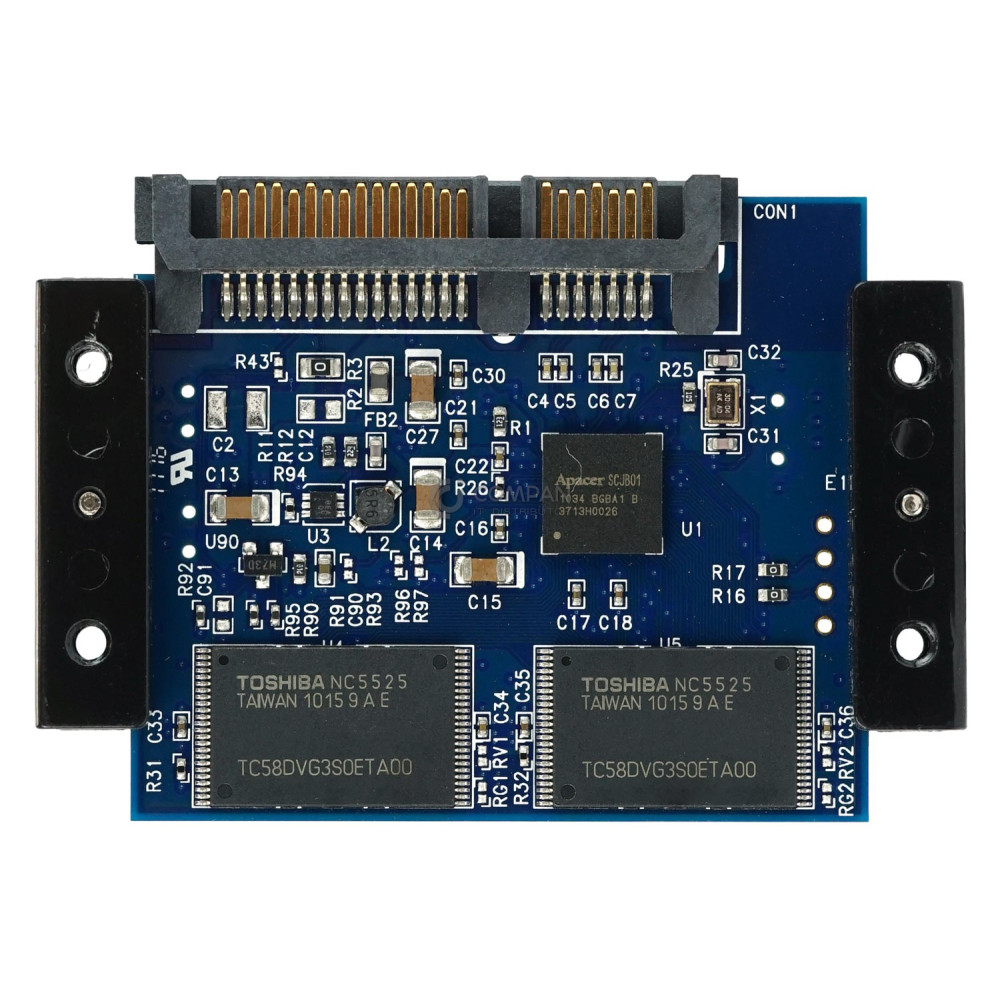 AP-SAFD25MPA004GS-HT APACER  4GB STD SAFD 25M2 SATA II FLASH DRIVE SLC SSD 81.N1A24.8T18B